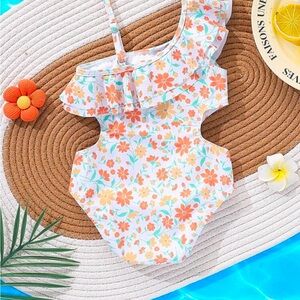 Floral Kids Swimwear